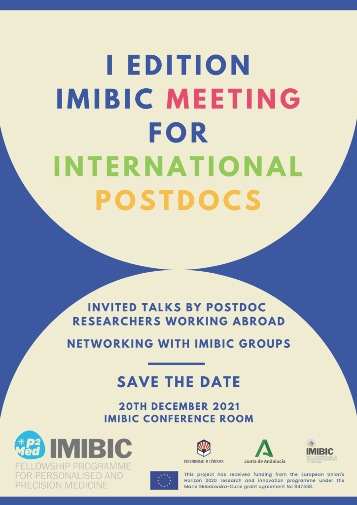 Save the date IMIBIC Meeting for International Postdcs 2021