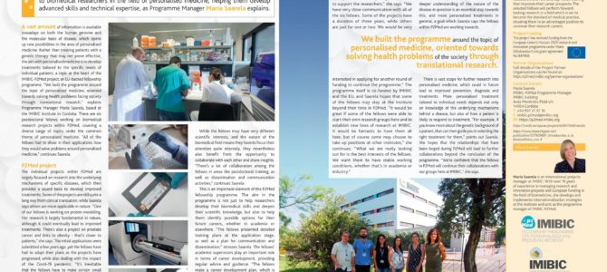 IMIBIC-P2Med programme featured in EU Research magazine